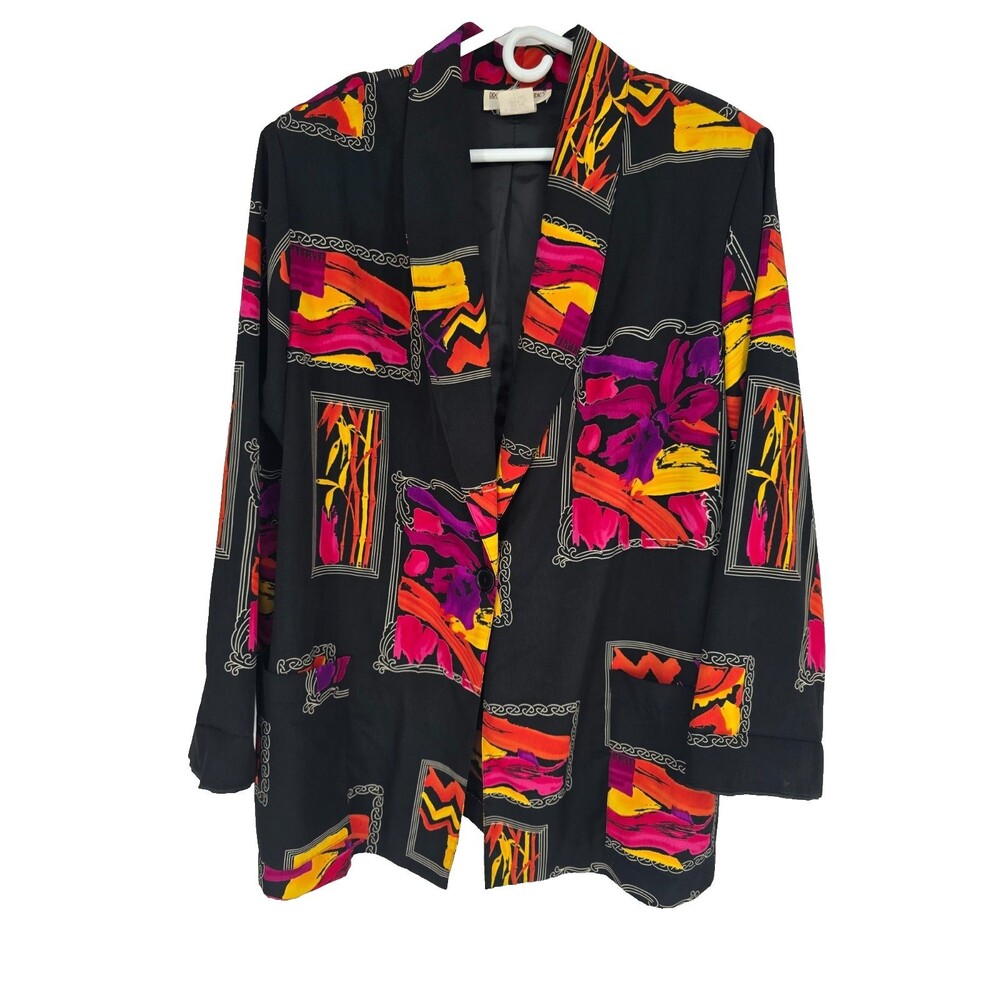 Vintage Brownstone Studio Size 2X Jacket Artsy 80's 90's Funky Blazer